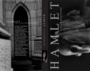 HamletbookCover, Photo, Design, Typography by Faith Fay