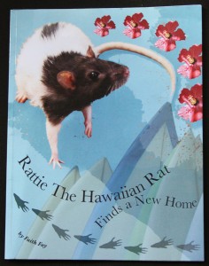 Rattie Book Cover: Design, Typography, Photos, Written by Faith Fay